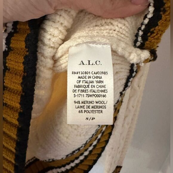 A.L.C. Alpha Sweater Knitted Sz S - Picture 7 of 9